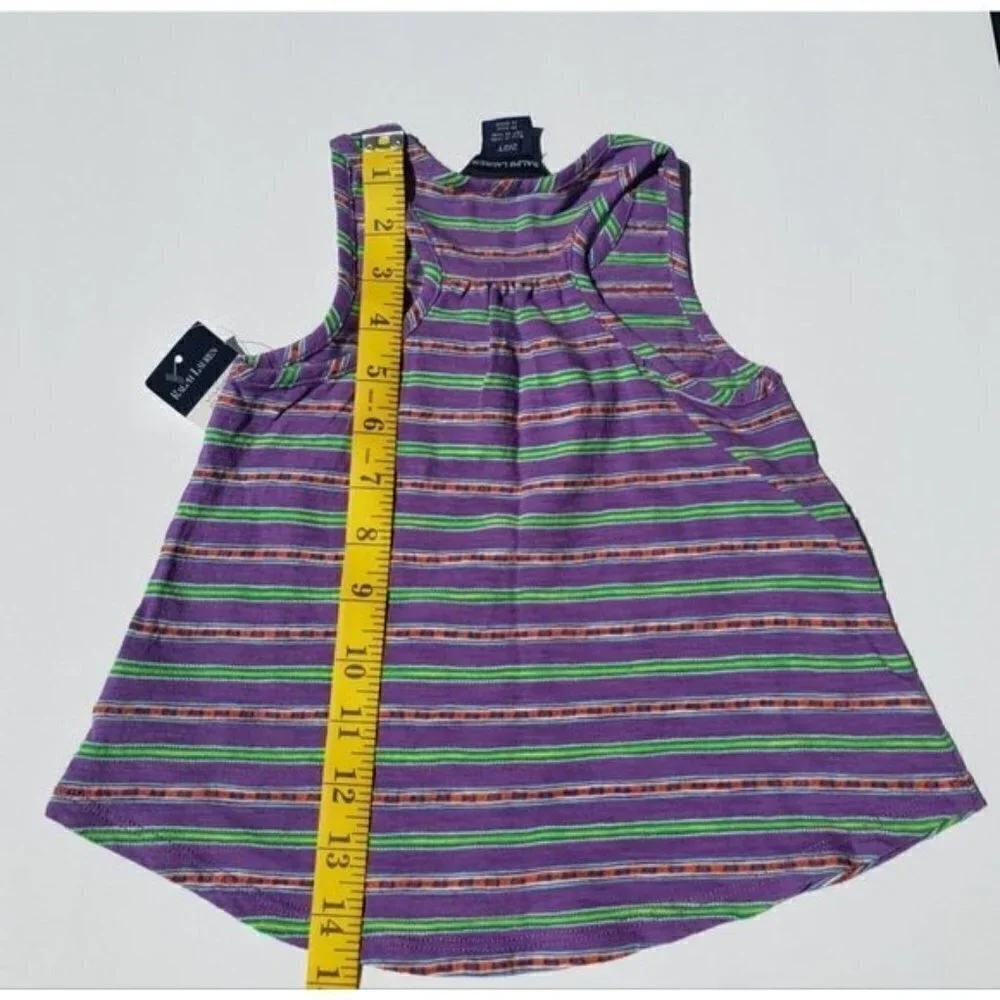 Ralph Lauren swing top size 2 / 2T toddler girl purple stripes
